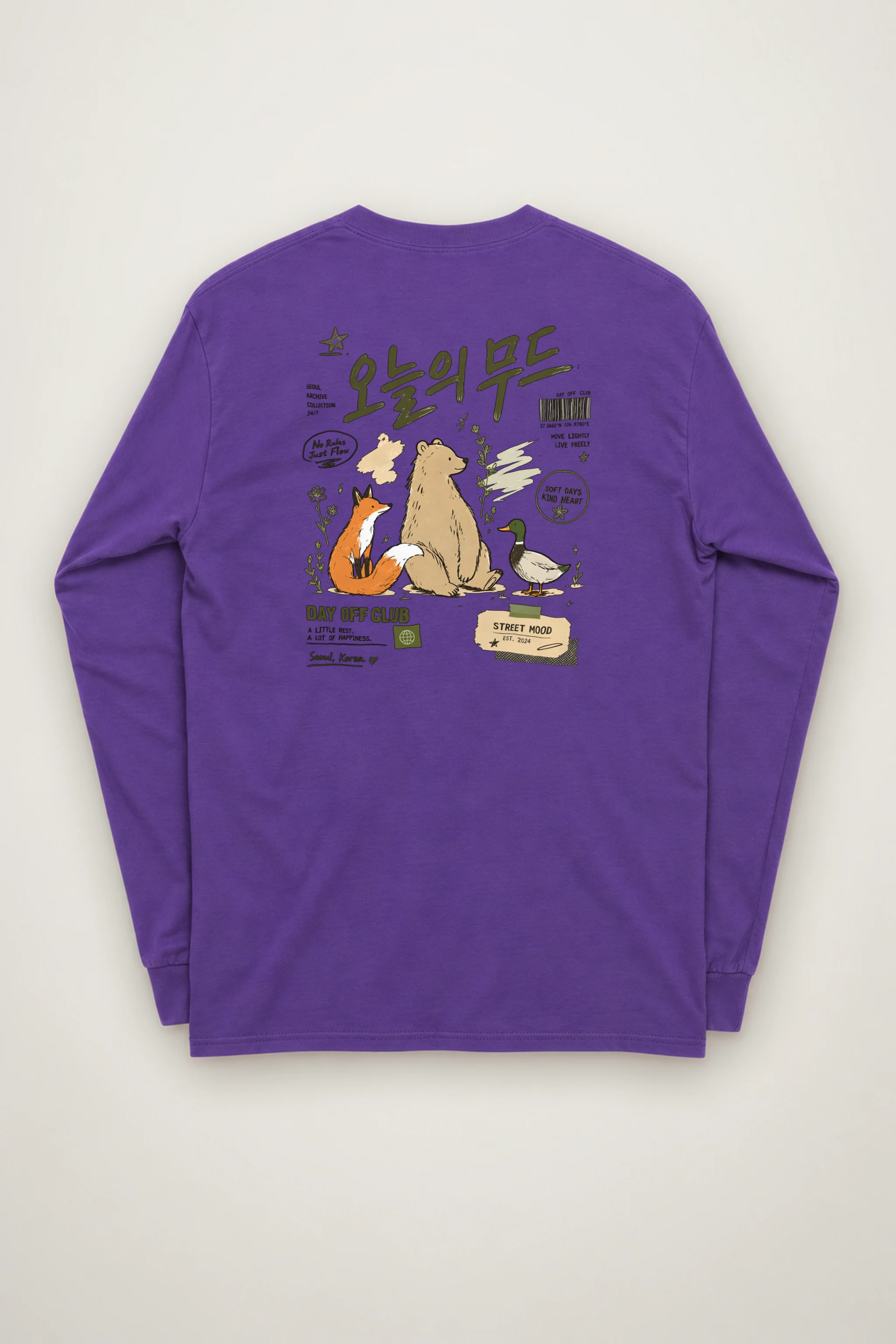 "Day Off Club" Unisex Longsleeve T-shirt