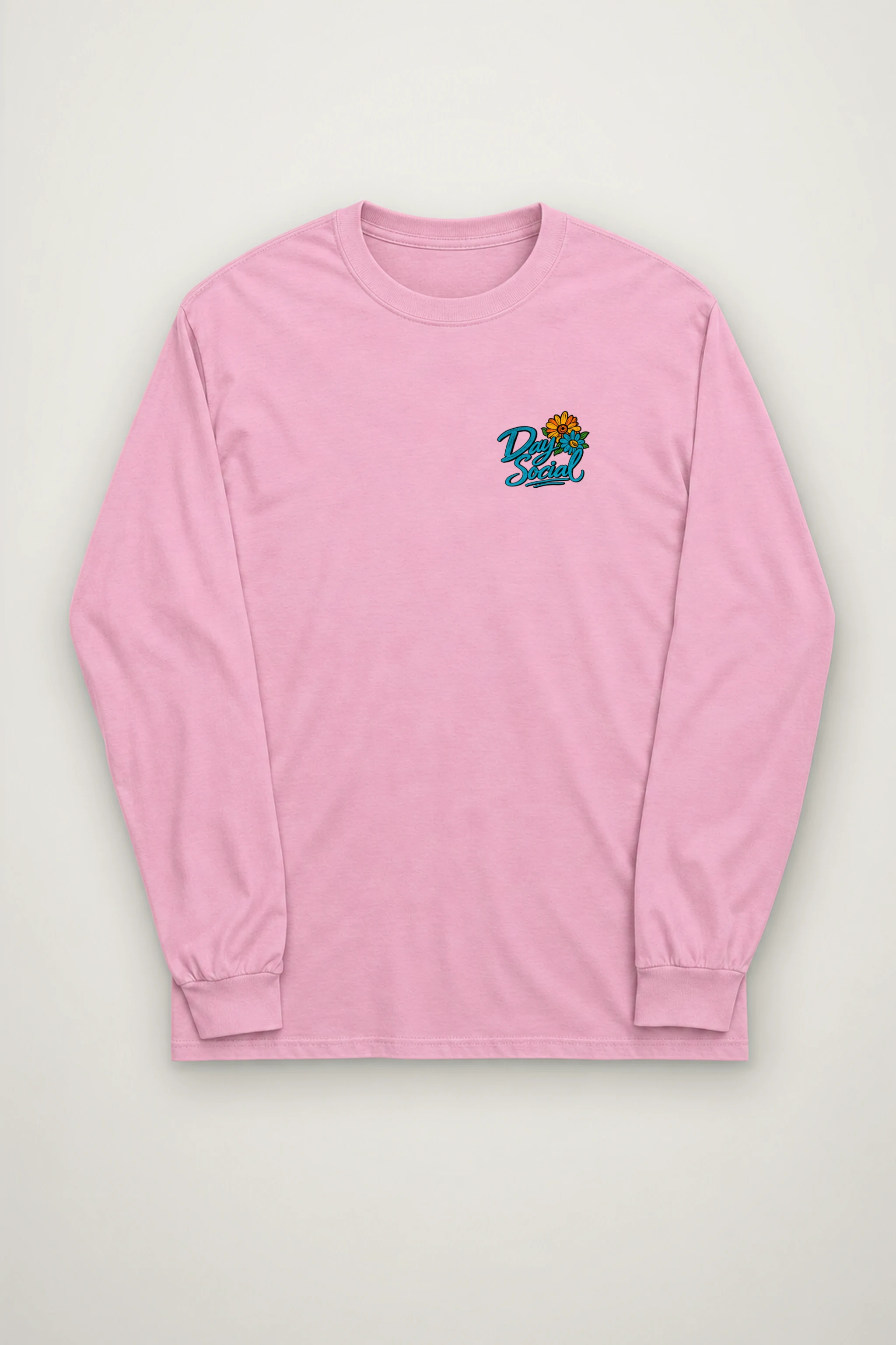 "Day Social Bouquet" Unisex Longsleeve T-shirt