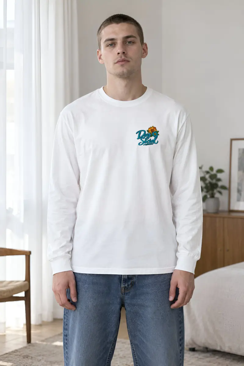 "Day Social Bouquet" Unisex Longsleeve T-shirt