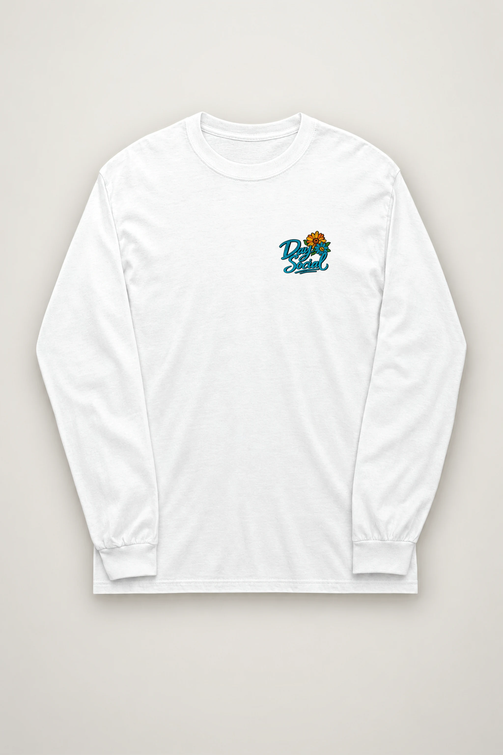 "Day Social Bouquet" Unisex Longsleeve T-shirt