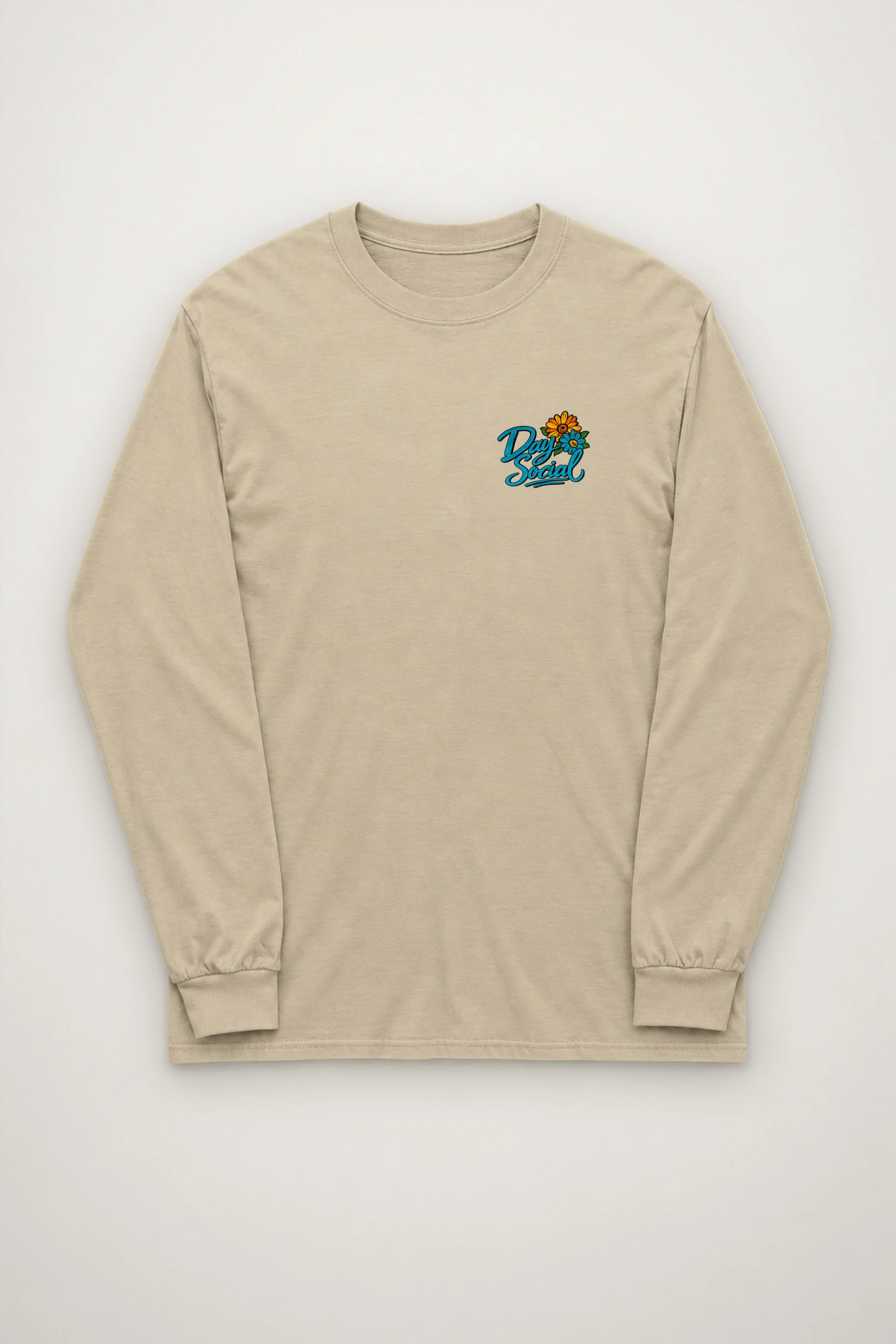 "Day Social Bouquet" Unisex Longsleeve T-shirt