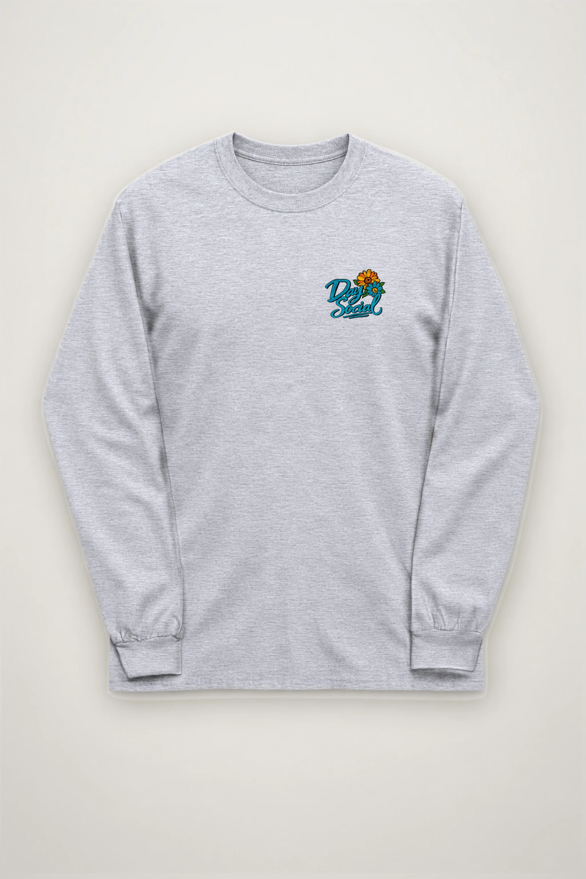 "Day Social Bouquet" Unisex Longsleeve T-shirt
