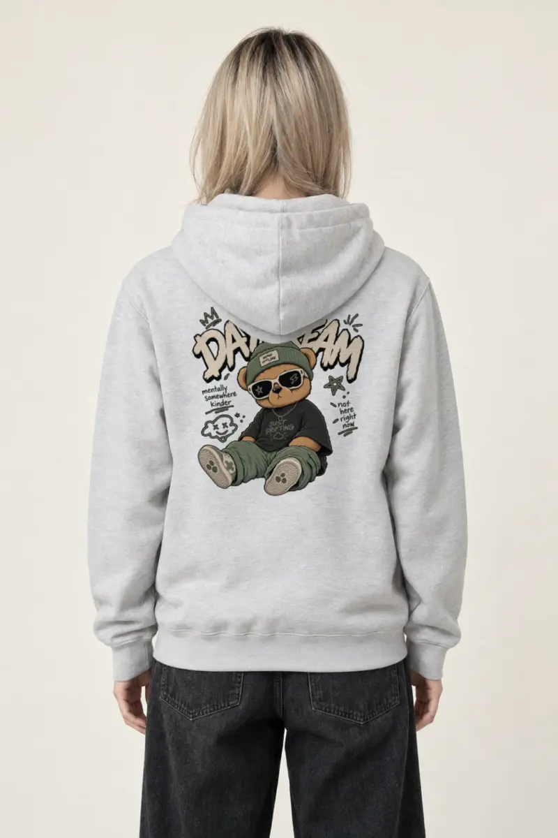 "Daydream Bear" Heavy Blend Unisex Pullover Hoodie