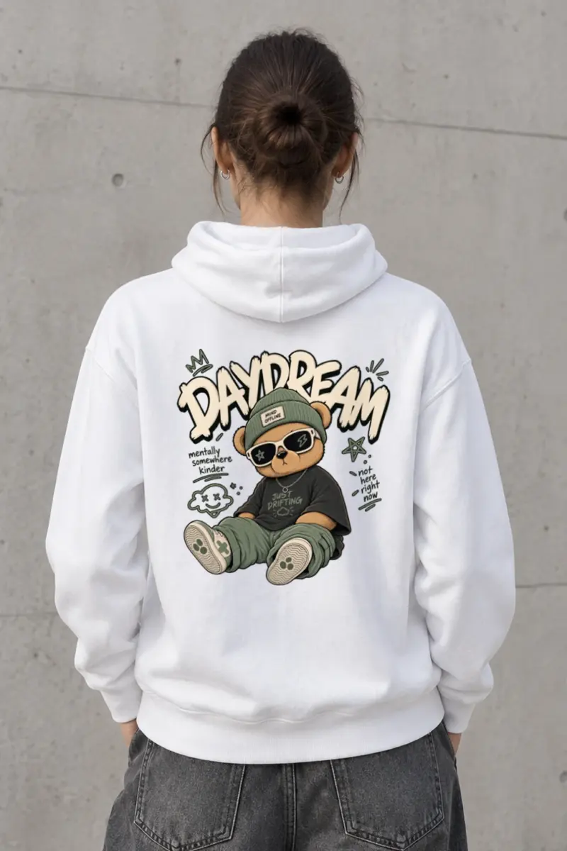 "Daydream Bear" Heavy Blend Unisex Pullover Hoodie