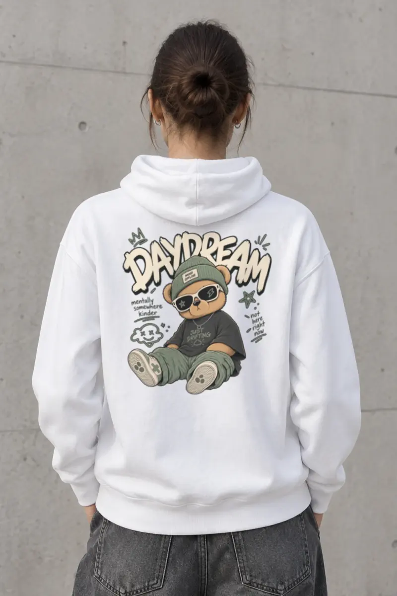 "Daydream Bear" Heavy Blend Unisex Pullover Hoodie