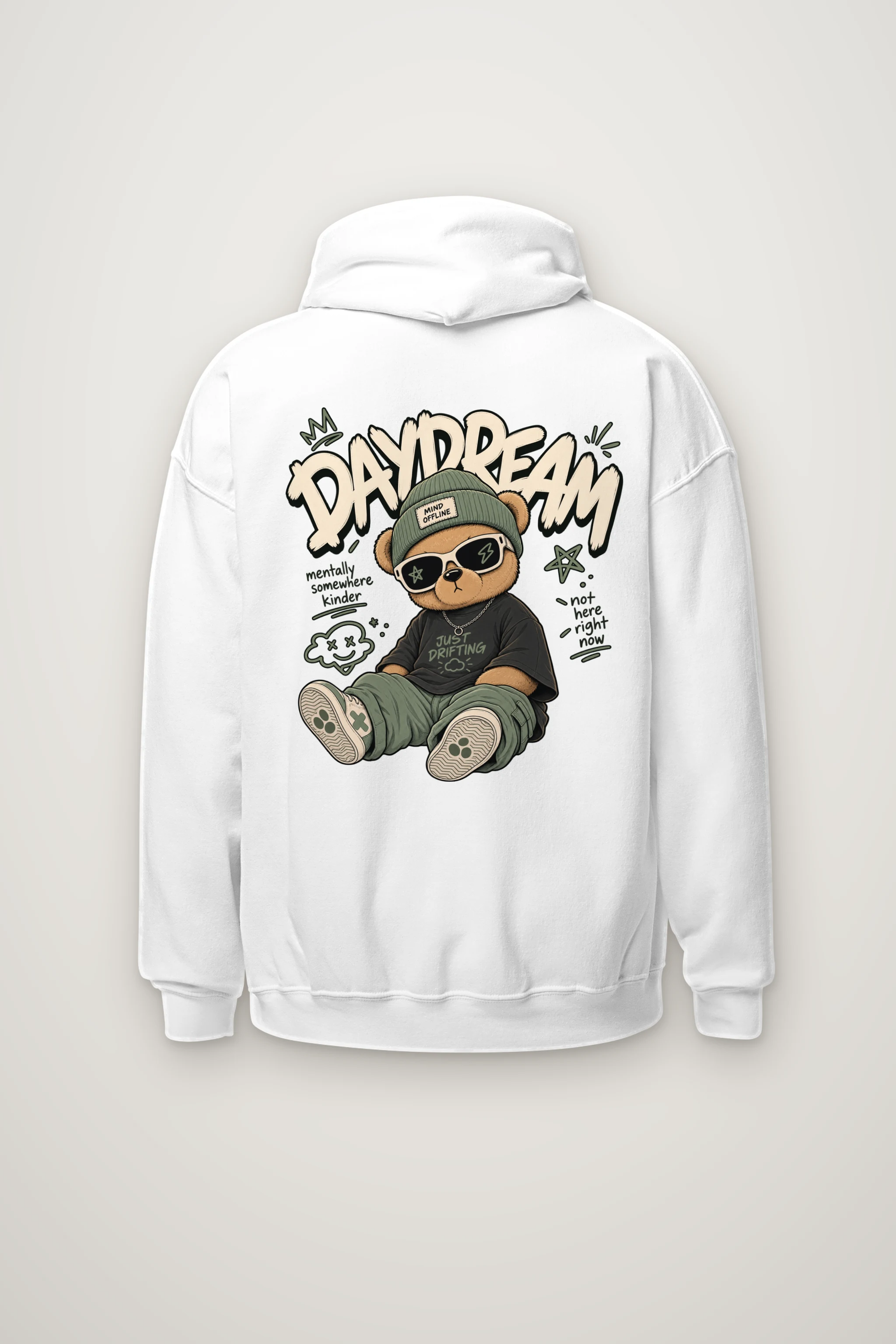 "Daydream Bear" Heavy Blend Unisex Pullover Hoodie