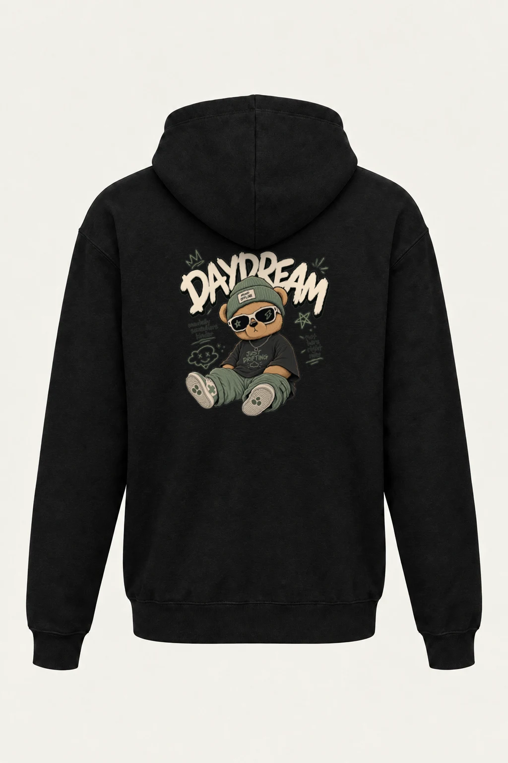"Daydream Bear" Heavy Blend Unisex Pullover Hoodie | Gildan 18500