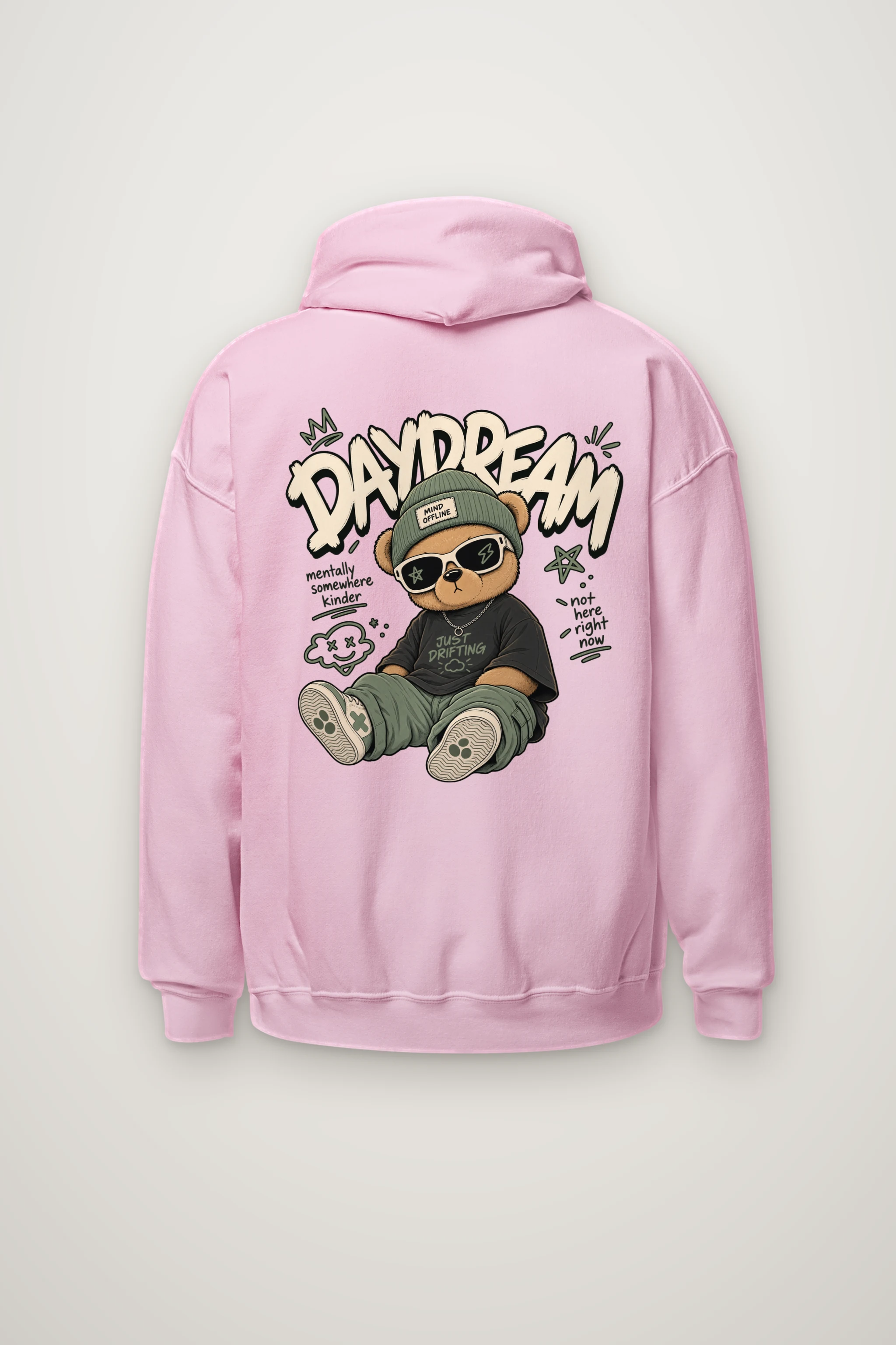 "Daydream Bear" Heavy Blend Unisex Pullover Hoodie