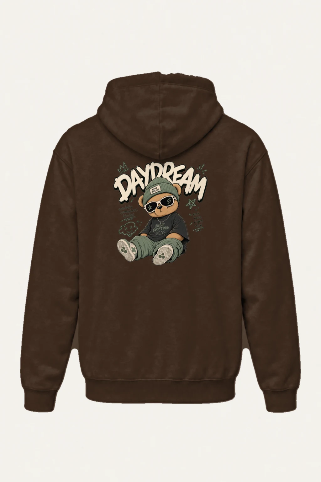 "Daydream Bear" Heavy Blend Unisex Pullover Hoodie | Gildan 18500