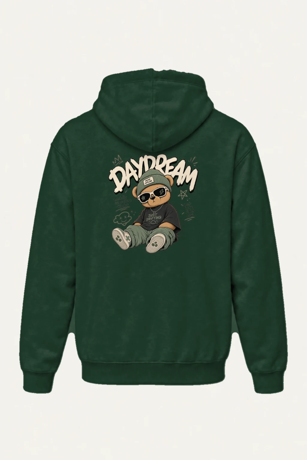 "Daydream Bear" Heavy Blend Unisex Pullover Hoodie | Gildan 18500