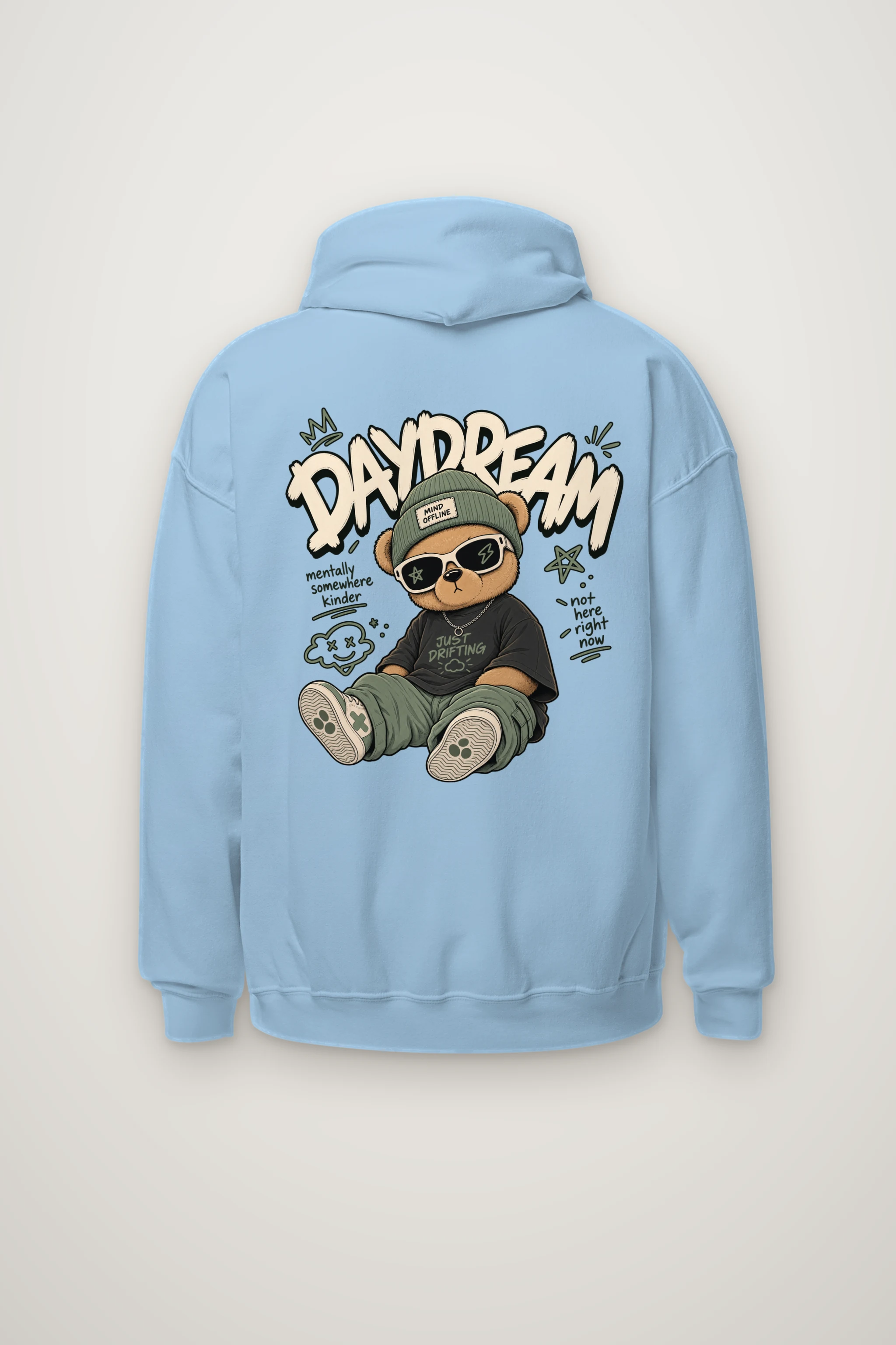"Daydream Bear" Heavy Blend Unisex Pullover Hoodie