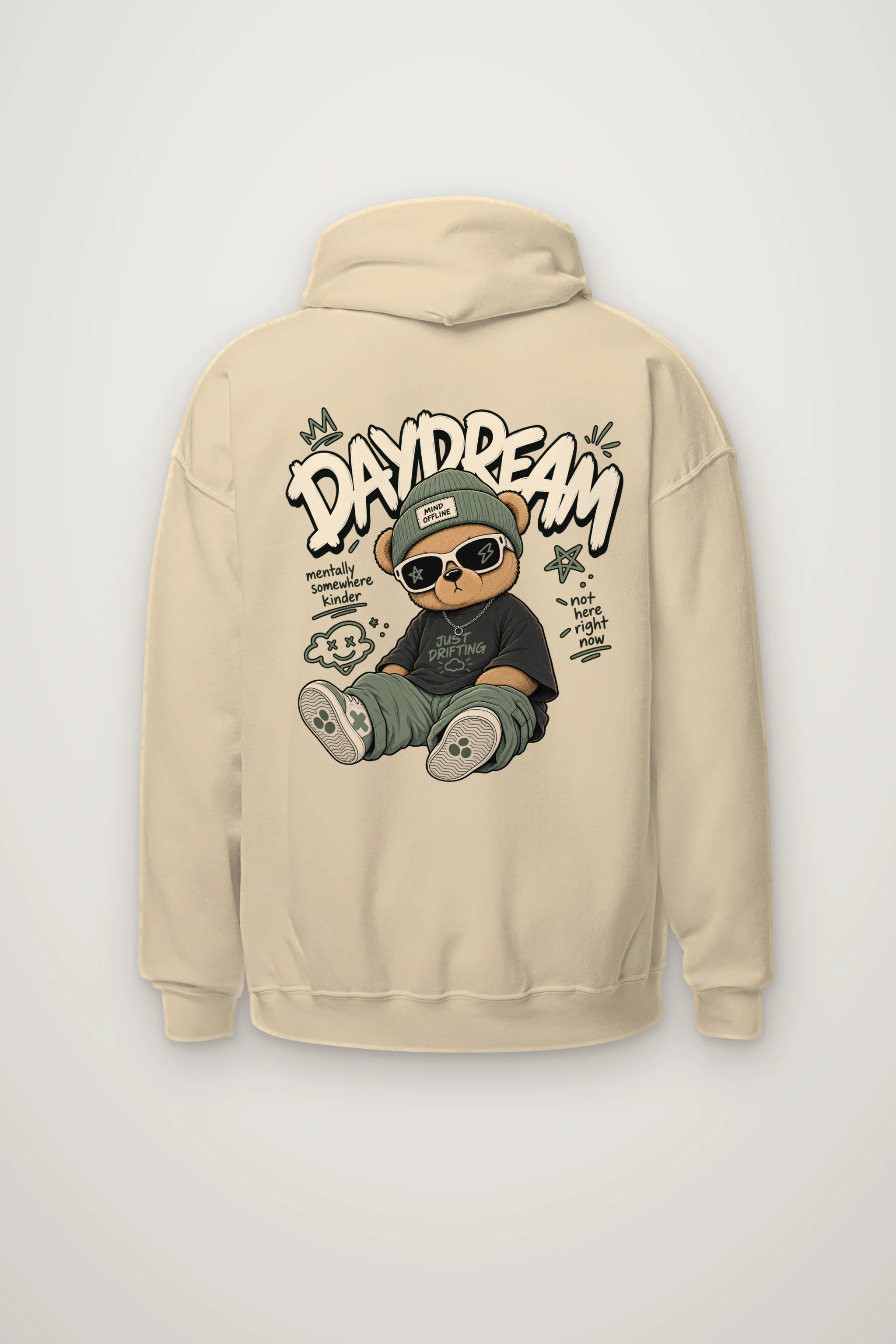 "Daydream Bear" Heavy Blend Unisex Pullover Hoodie