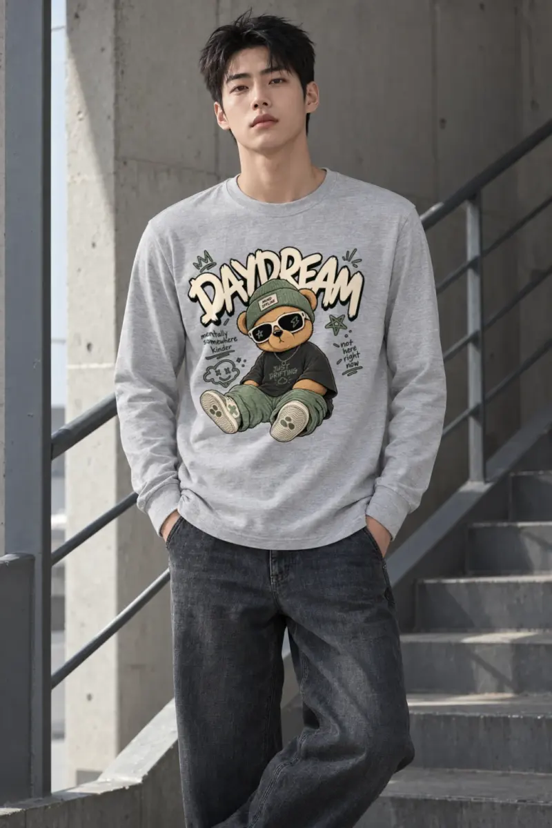 "Daydream Bear" Unisex Longsleeve T-shirt