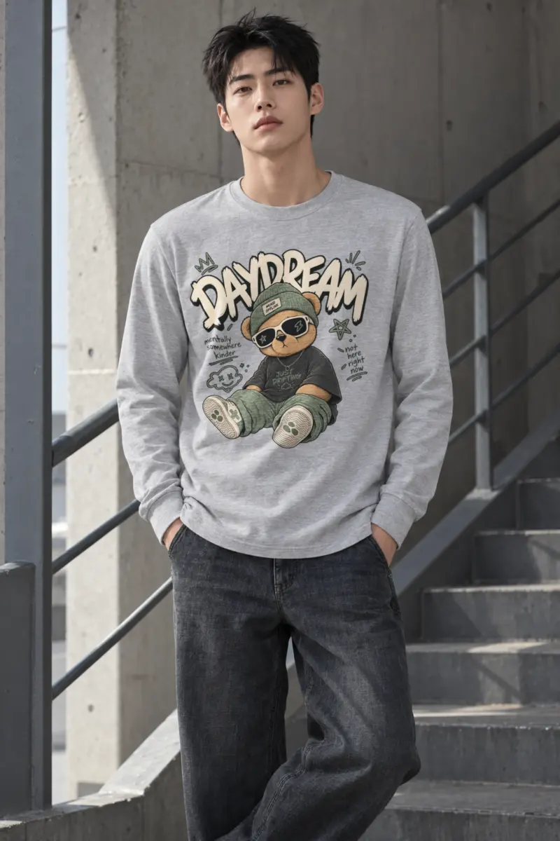"Daydream Bear" Unisex Longsleeve T-shirt