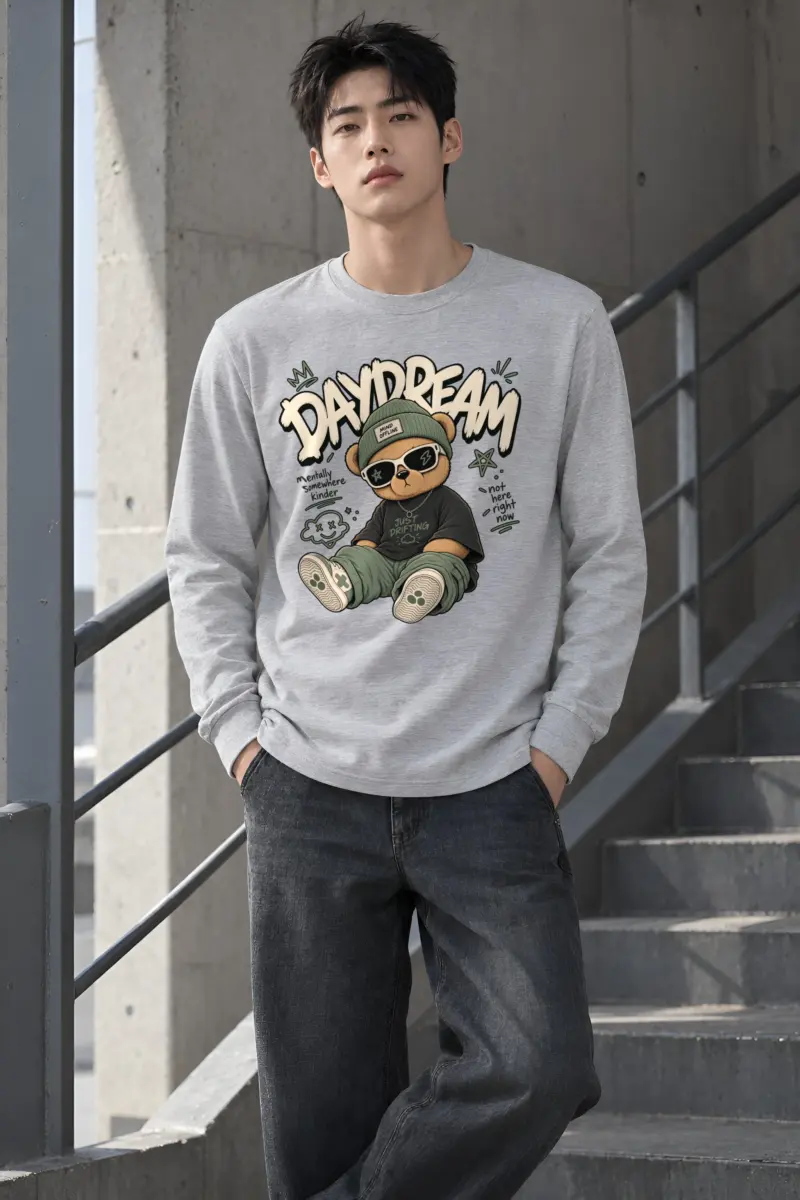 "Daydream Bear" Unisex Longsleeve T-shirt