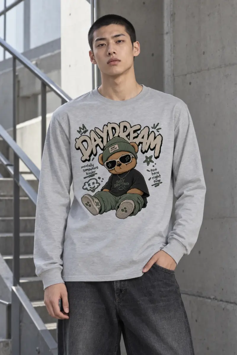 "Daydream Bear" Unisex Longsleeve T-shirt