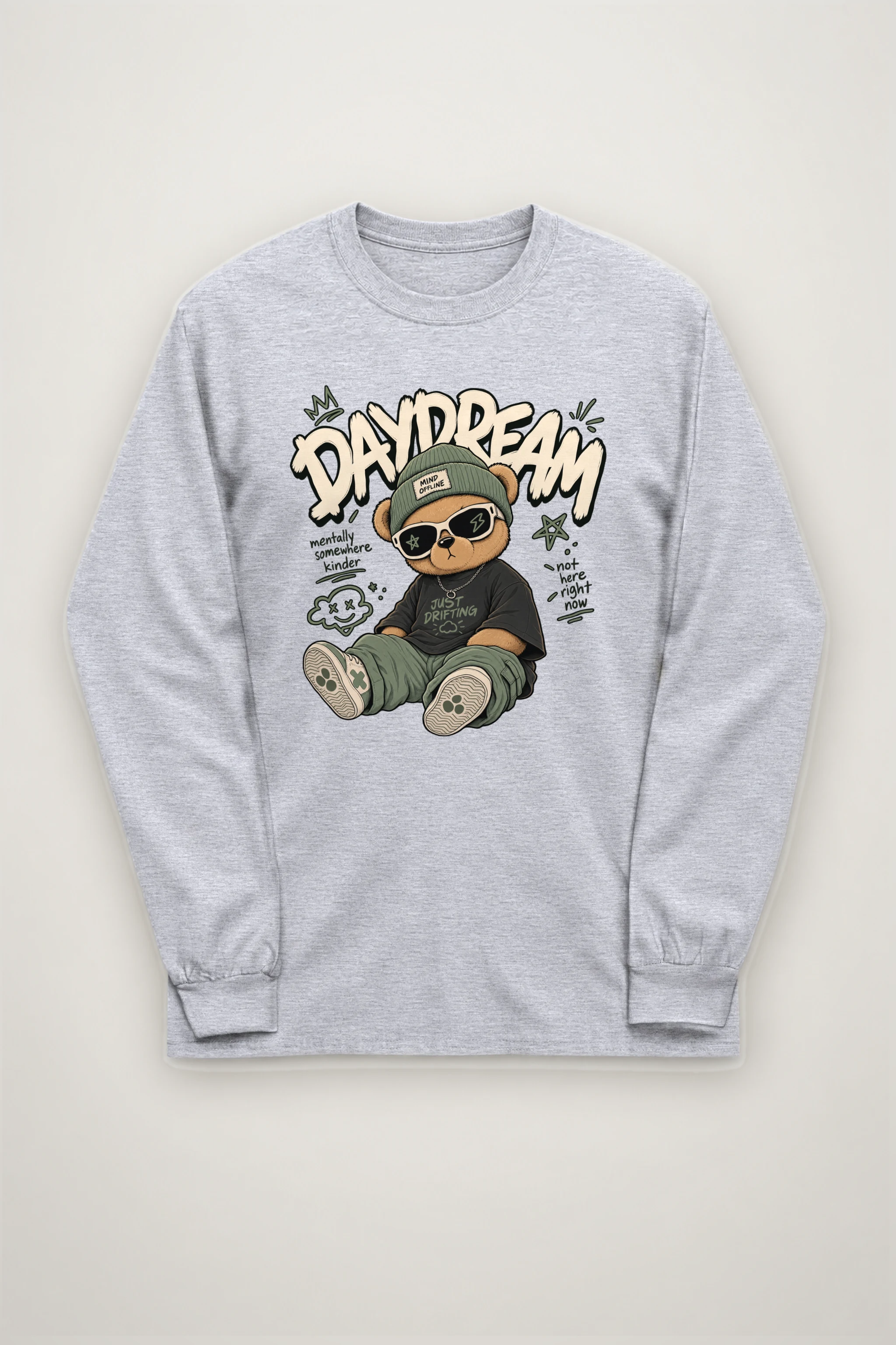 "Daydream Bear" Unisex Longsleeve T-shirt