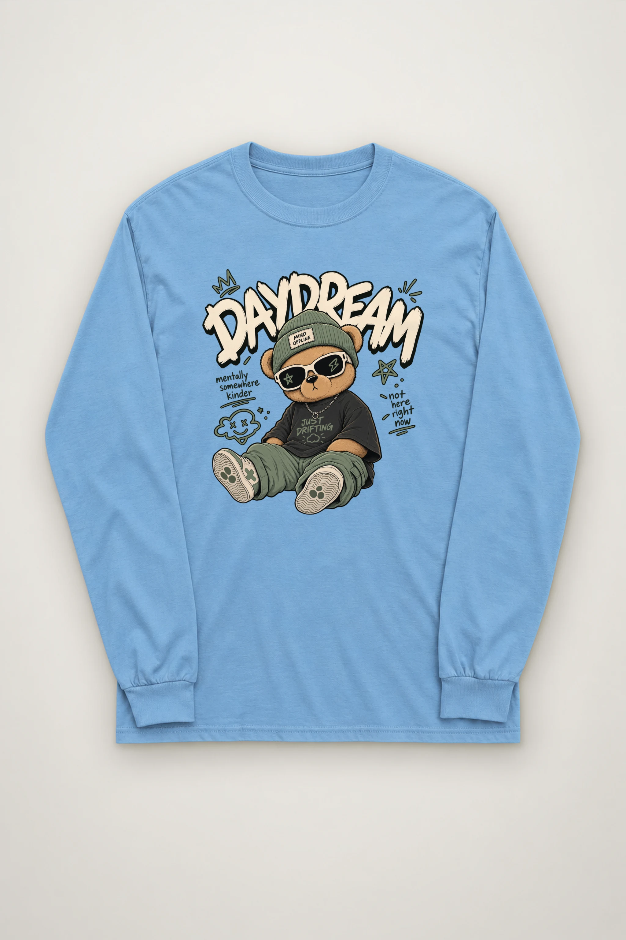 "Daydream Bear" Unisex Longsleeve T-shirt