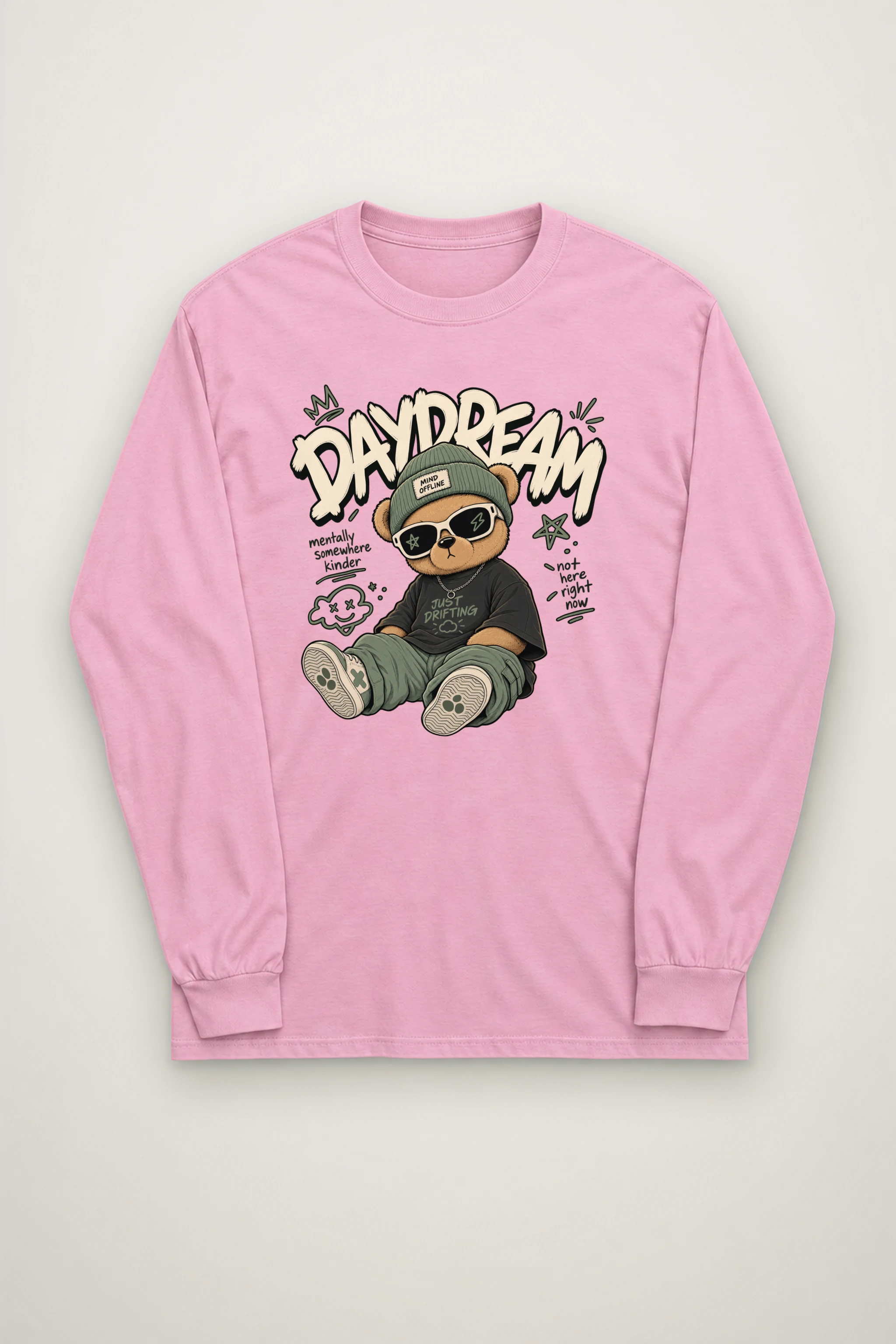 "Daydream Bear" Unisex Longsleeve T-shirt
