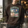 "Daydream Club" Heavy Blend Unisex Crewneck Sweatshirt | Gildan 18000