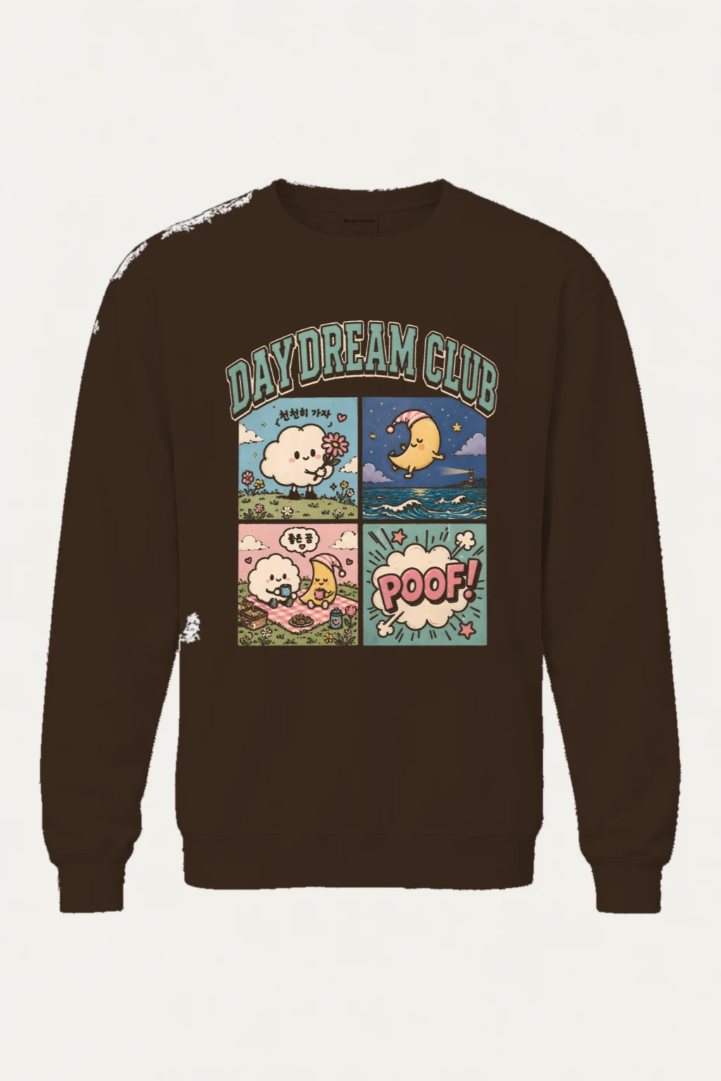 "Daydream Club" Heavy Blend Unisex Crewneck Sweatshirt | Gildan 18000