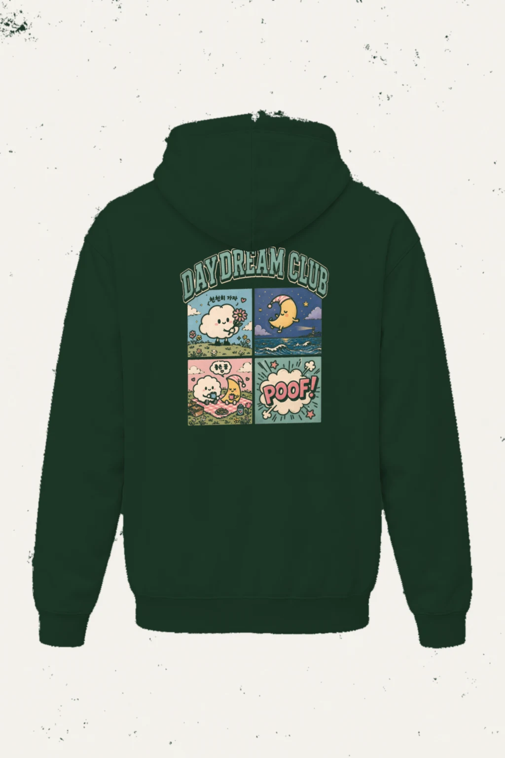 "Daydream Club" Heavy Blend Unisex Pullover Hoodie | Gildan 18500