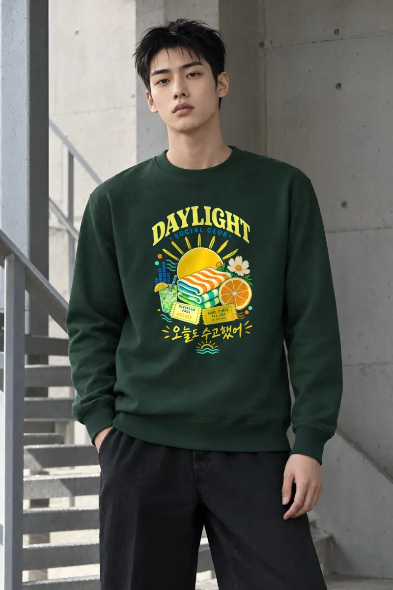"Daydream Pass" Heavy Blend Unisex Crewneck Sweatshirt