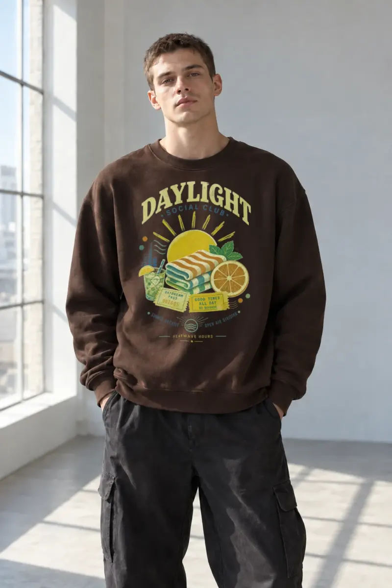 "Daydream Pass" Heavy Blend Unisex Crewneck Sweatshirt | Gildan 18000