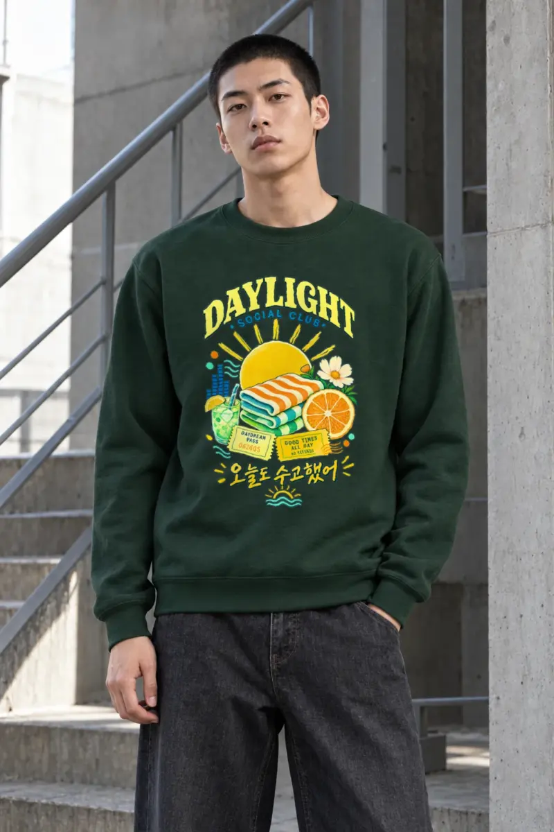 "Daydream Pass" Heavy Blend Unisex Crewneck Sweatshirt