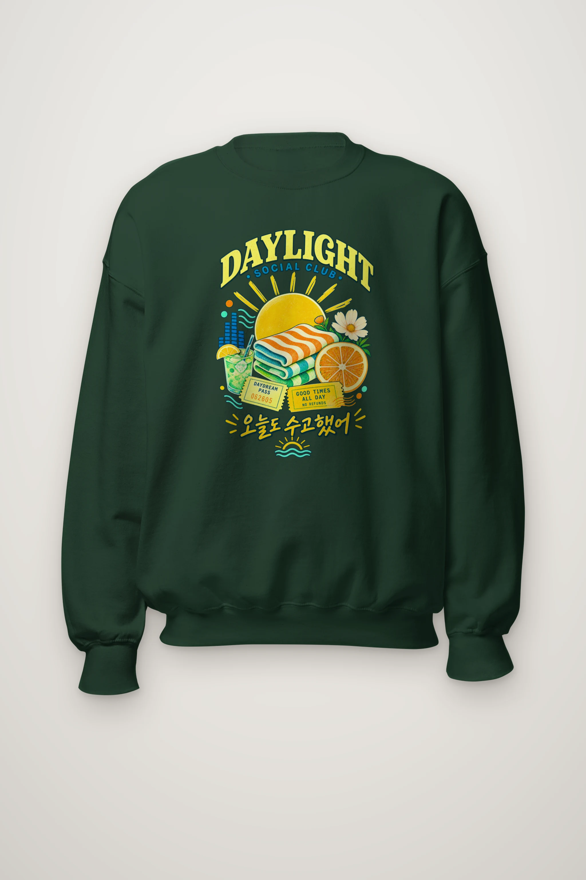 "Daydream Pass" Heavy Blend Unisex Crewneck Sweatshirt