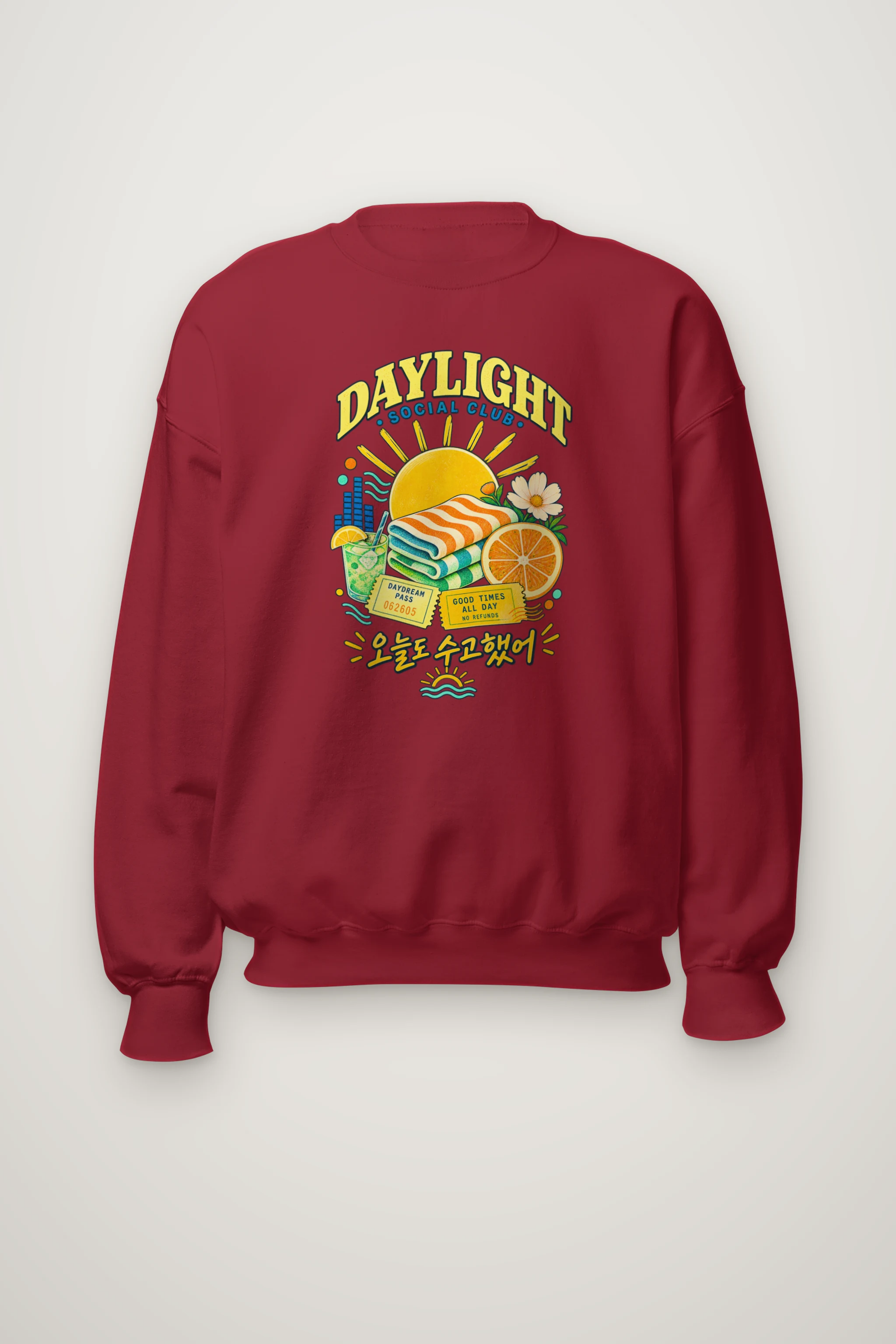 "Daydream Pass" Heavy Blend Unisex Crewneck Sweatshirt