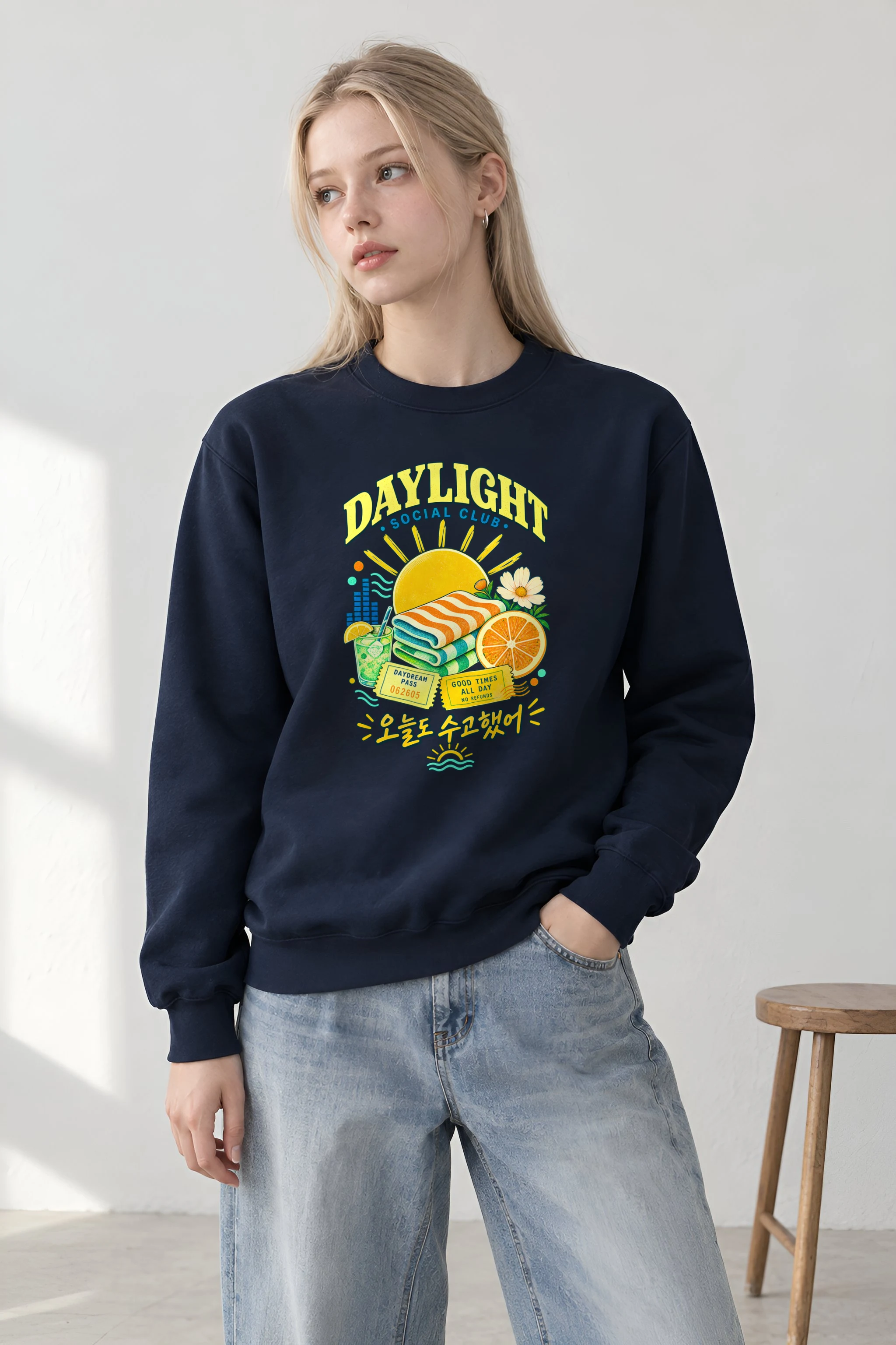 "Daydream Pass" Unisex Crewneck Sweatshirt