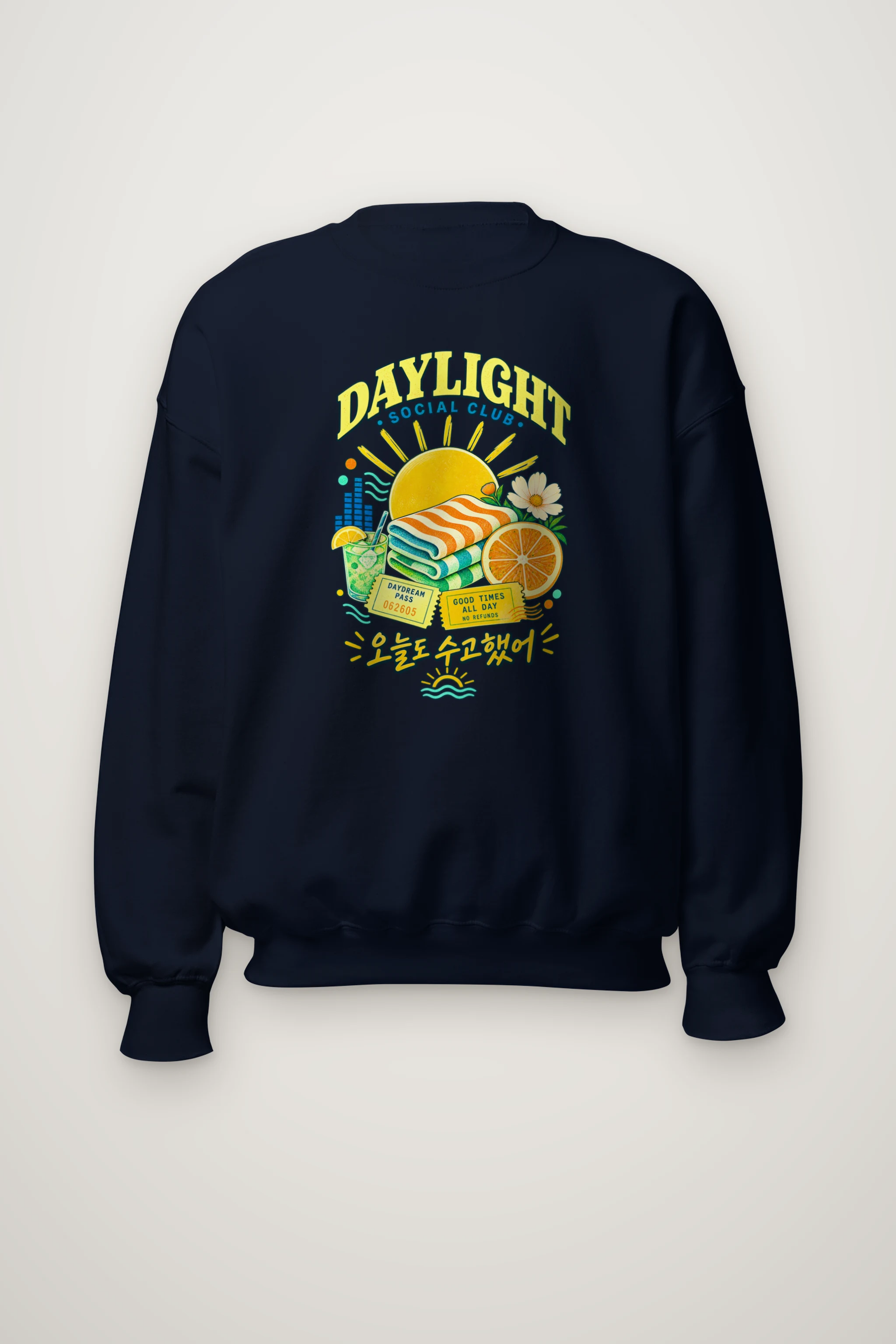 "Daydream Pass" Heavy Blend Unisex Crewneck Sweatshirt