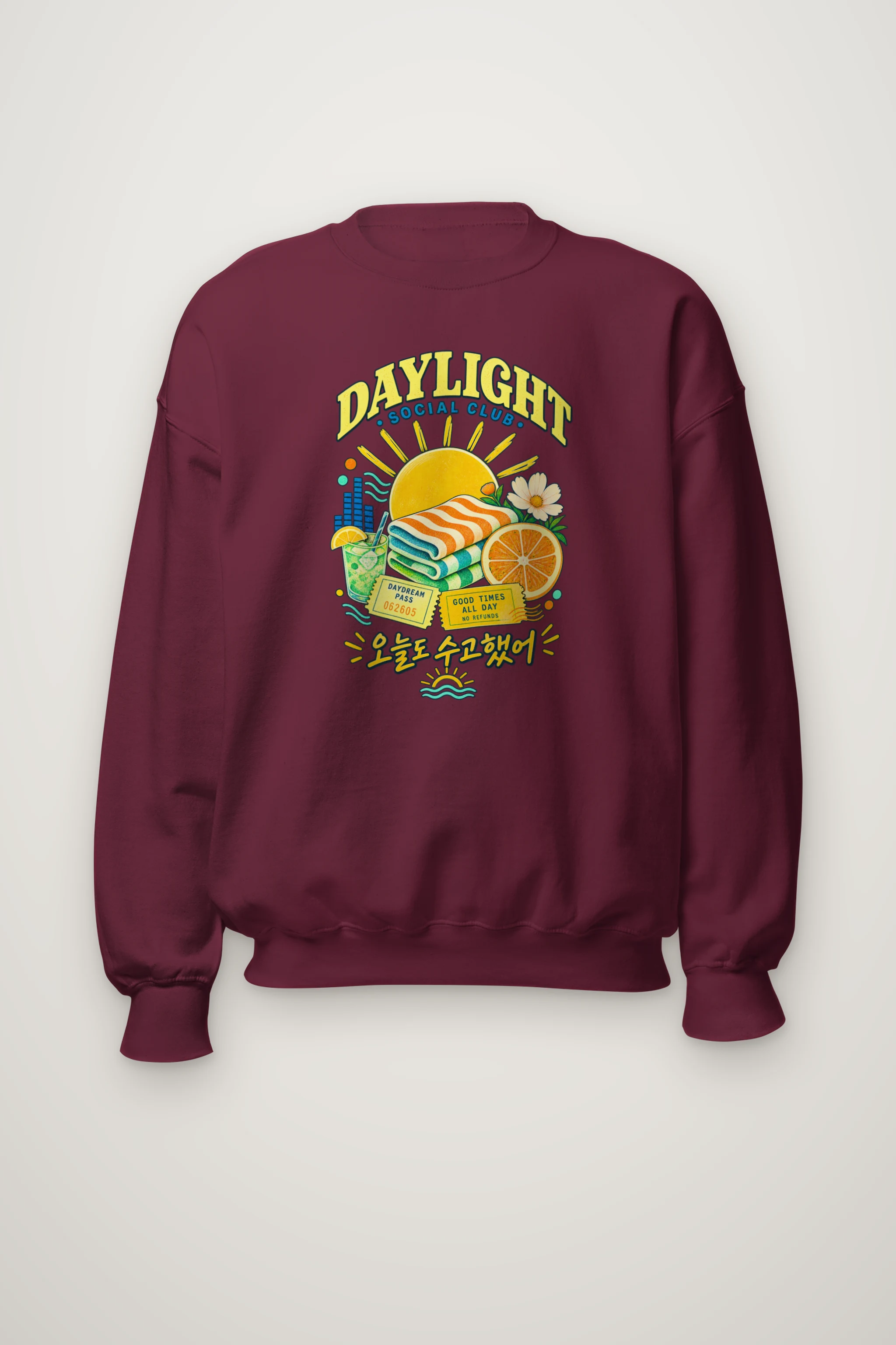 "Daydream Pass" Heavy Blend Unisex Crewneck Sweatshirt