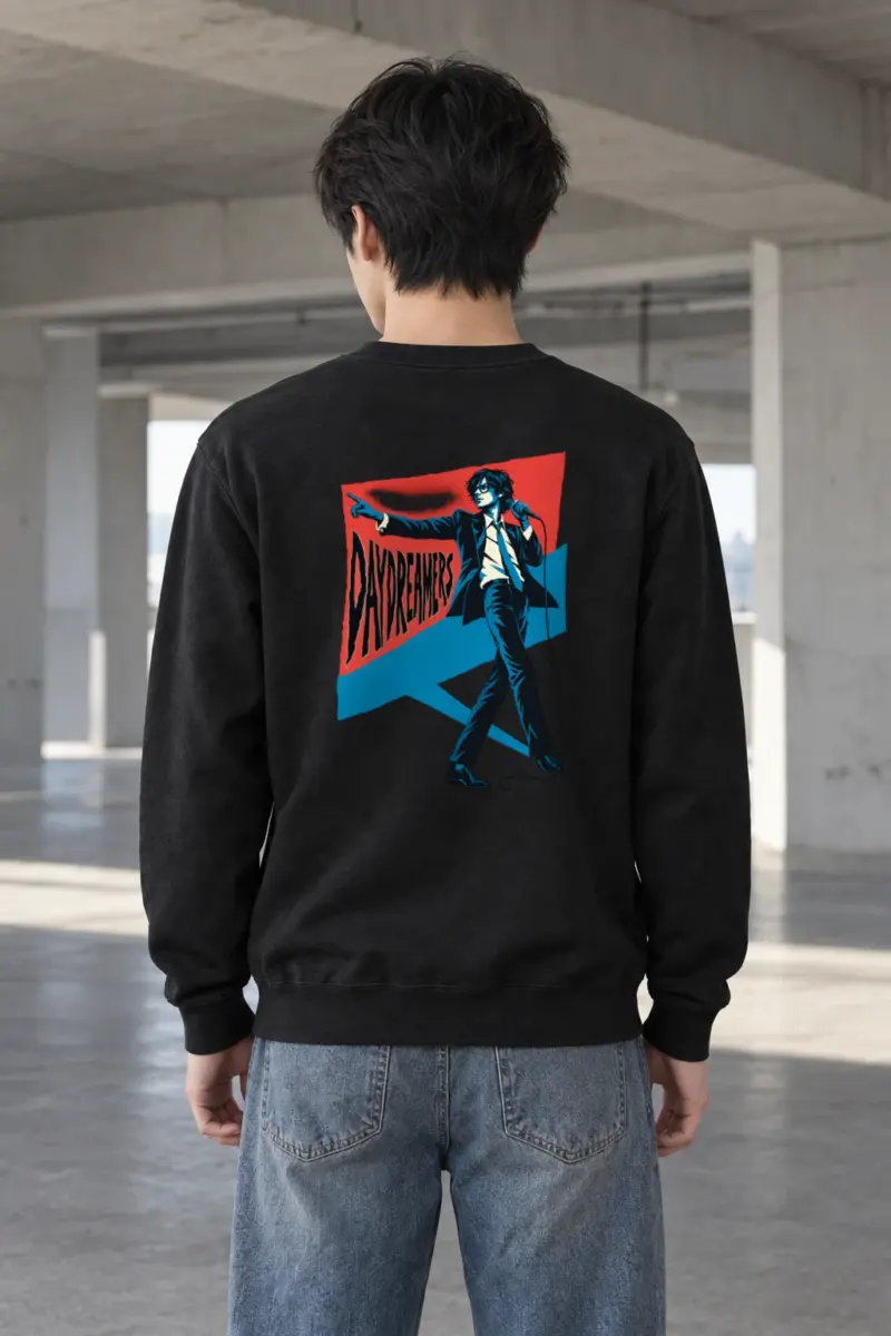 "Daydreamers Singer Poster" Heavy Blend Unisex Crewneck Sweatshirt