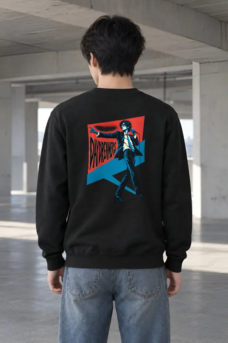 "Daydreamers Singer Poster" Heavy Blend Unisex Crewneck Sweatshirt