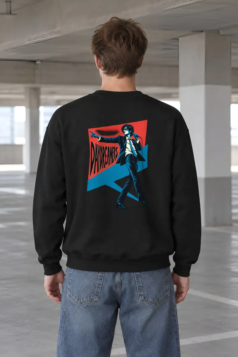 "Daydreamers Singer Poster" Heavy Blend Unisex Crewneck Sweatshirt