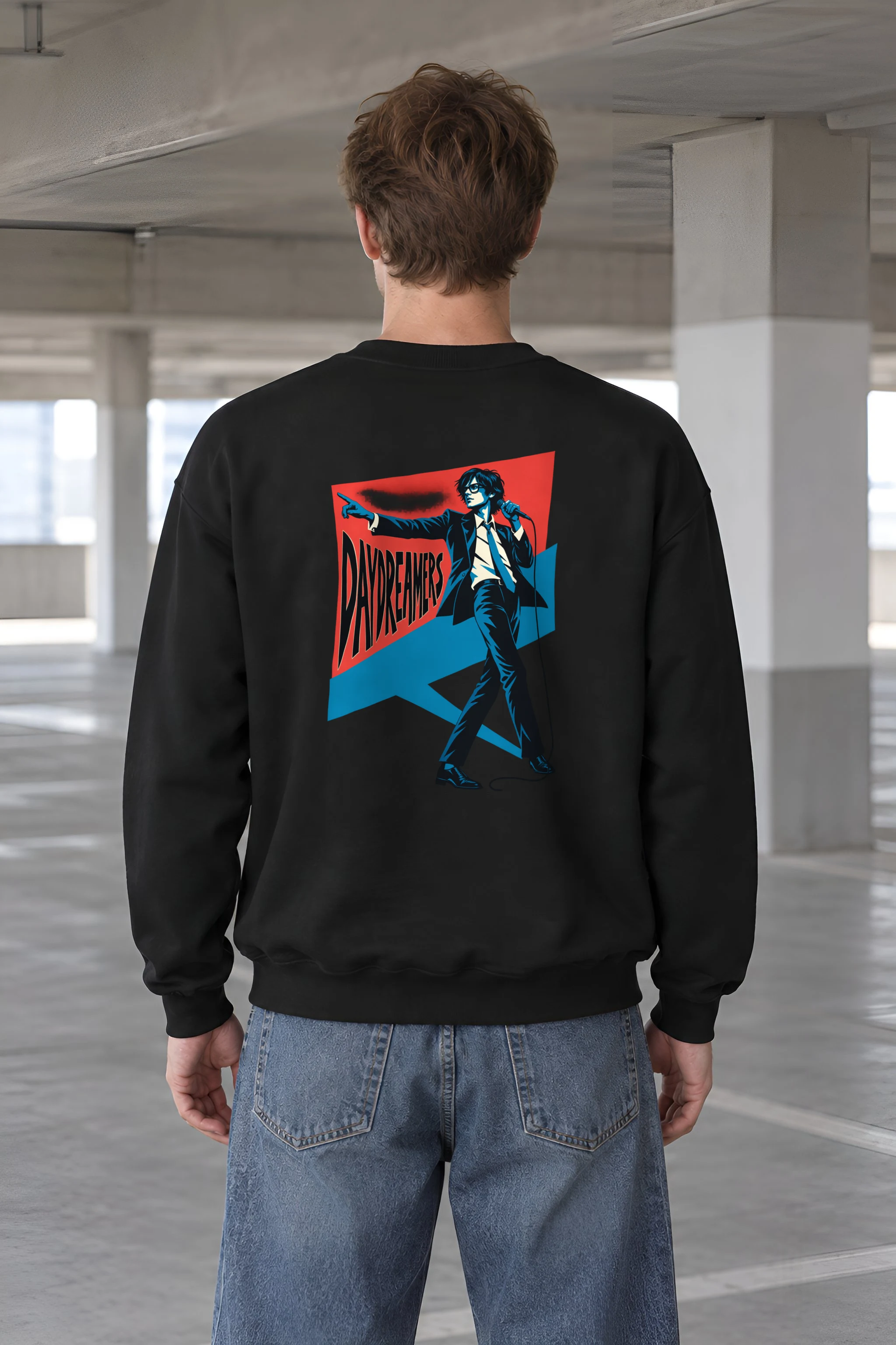 "Daydreamers Singer Poster" 1 Crewneck Sweatshirt