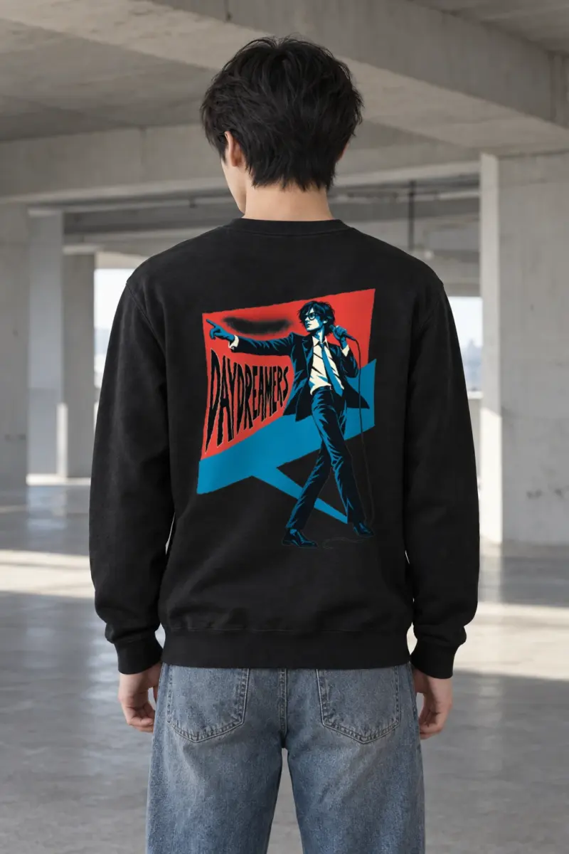 "Daydreamers Singer Poster" Heavy Blend Unisex Crewneck Sweatshirt
