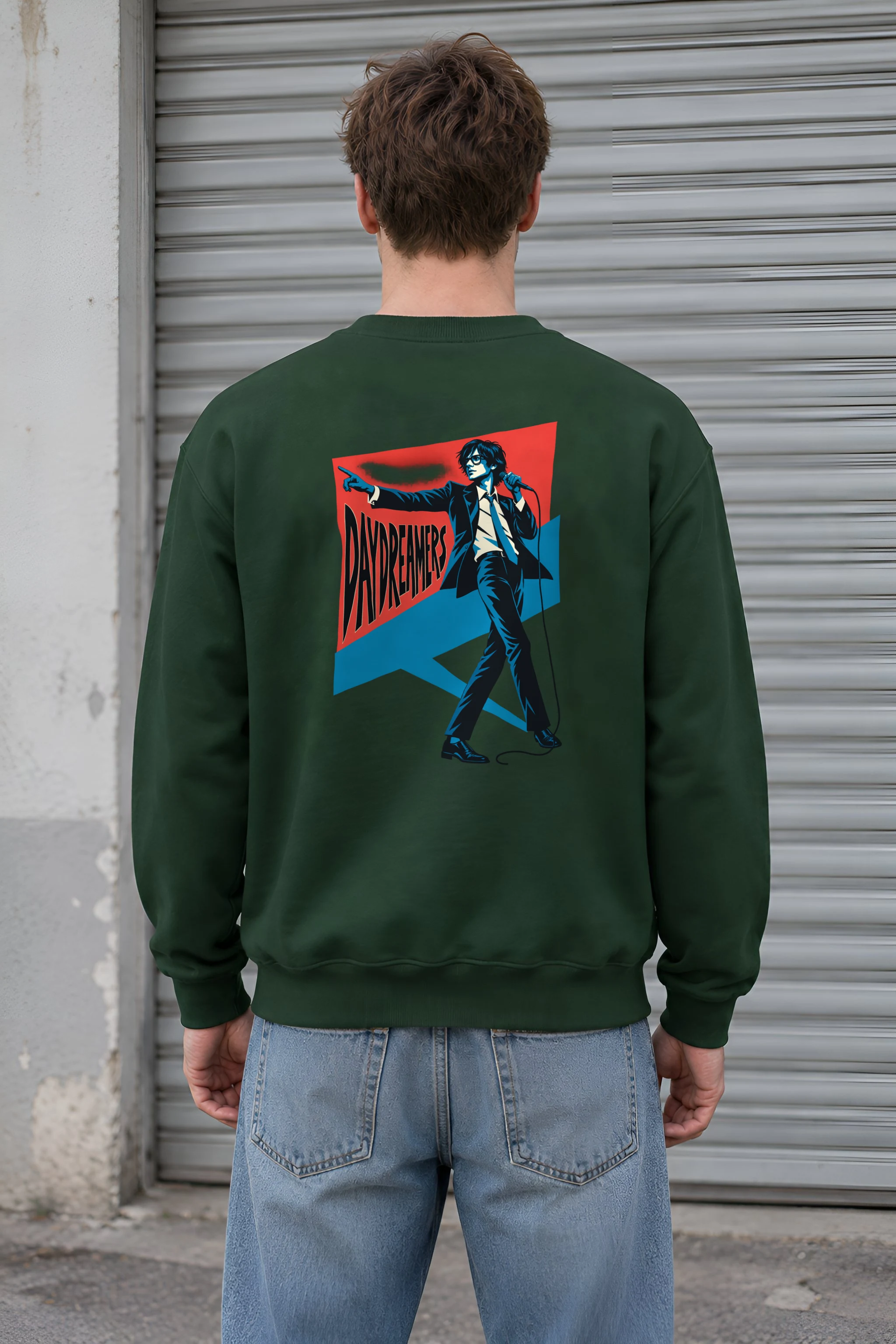 "Daydreamers Singer Poster" 1 Crewneck Sweatshirt