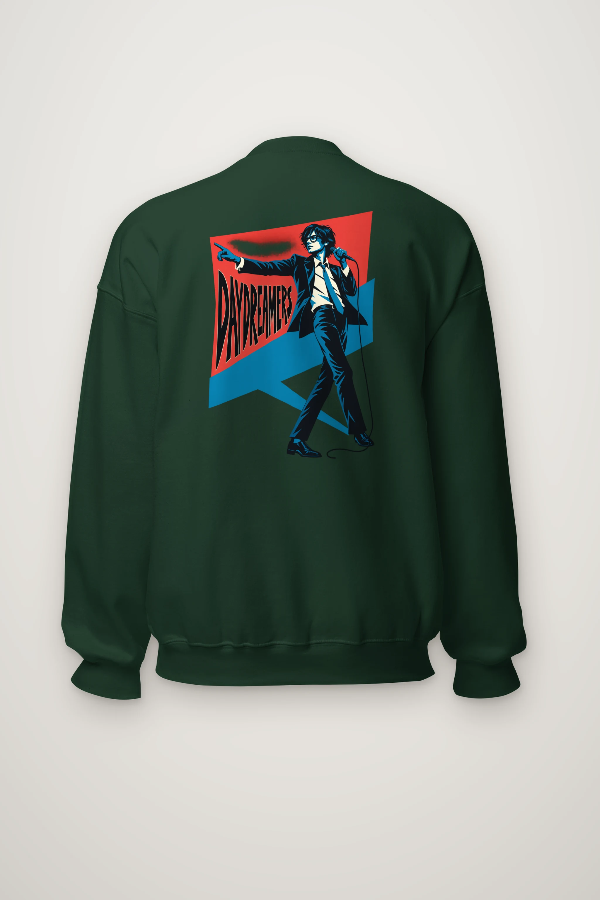 "Daydreamers Singer Poster" Heavy Blend Unisex Crewneck Sweatshirt