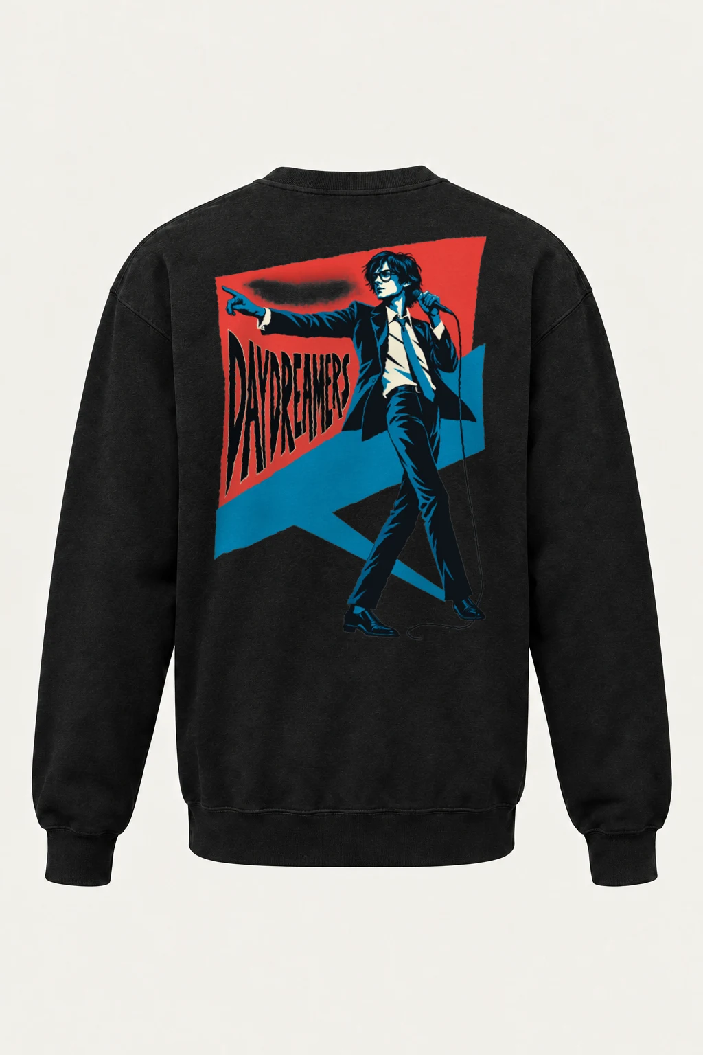 "Daydreamers Singer Poster" Heavy Blend Unisex Crewneck Sweatshirt | Gildan 18000