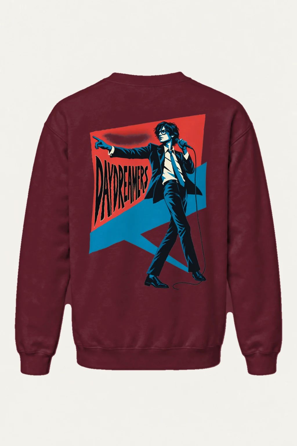 "Daydreamers Singer Poster" Heavy Blend Unisex Crewneck Sweatshirt | Gildan 18000