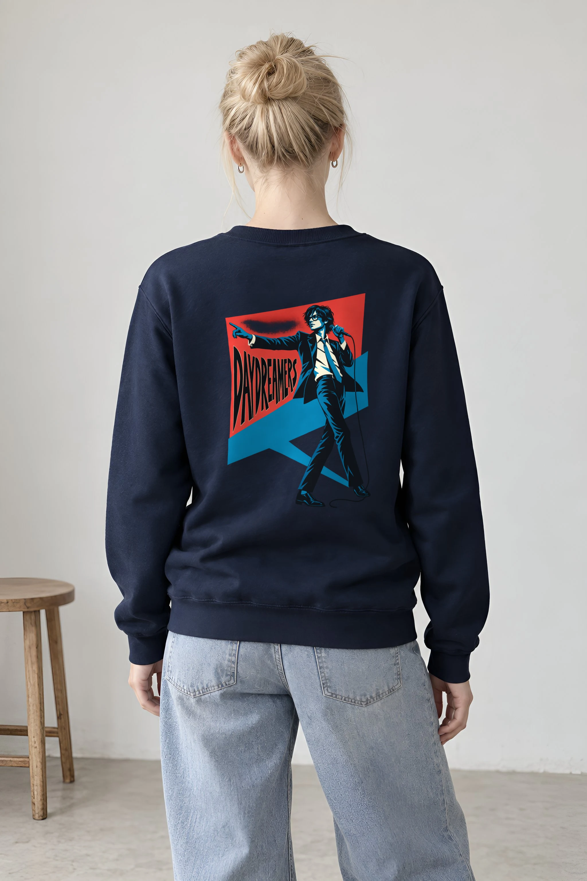 "Daydreamers Singer Poster" 1 Crewneck Sweatshirt