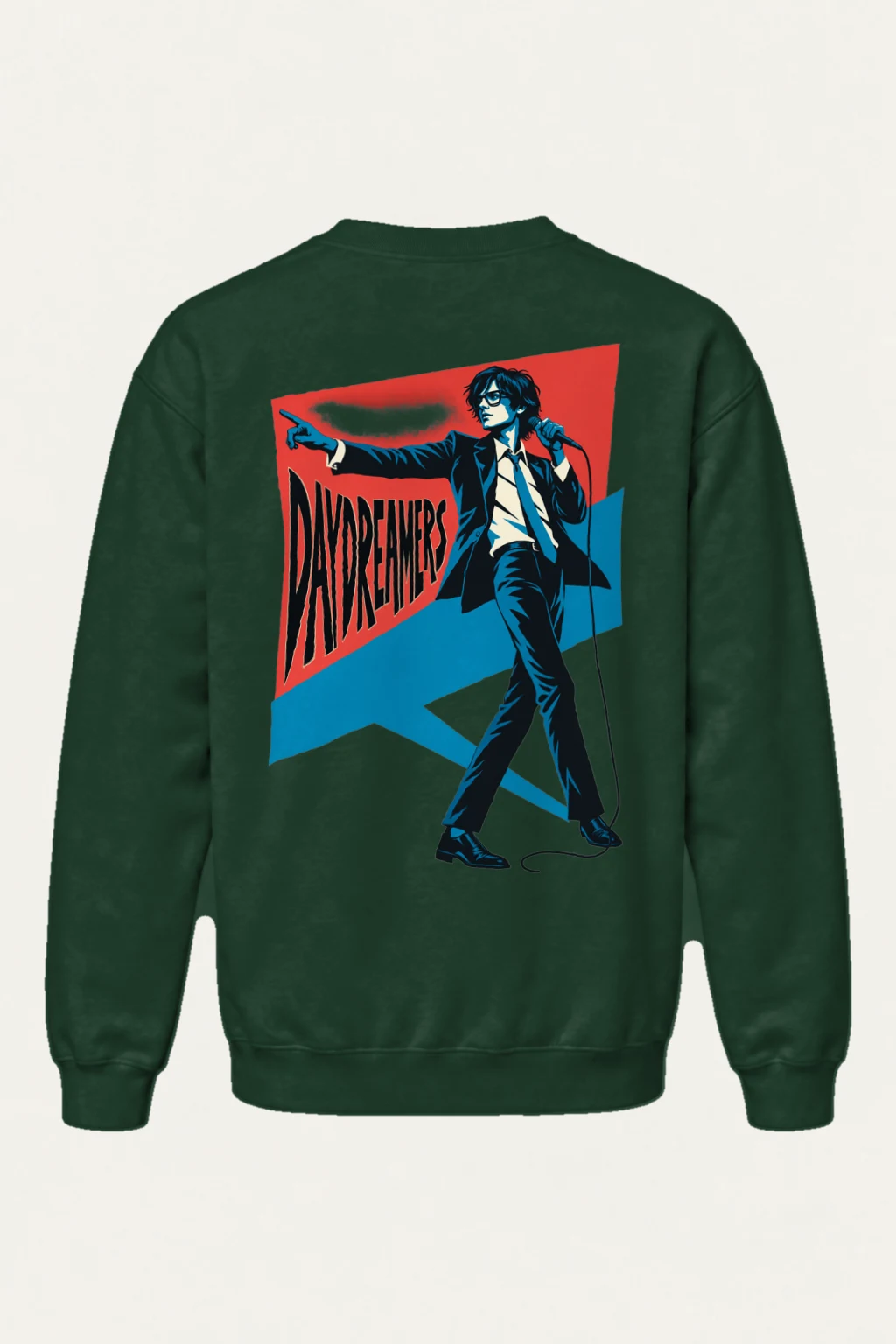 "Daydreamers Singer Poster" Heavy Blend Unisex Crewneck Sweatshirt | Gildan 18000