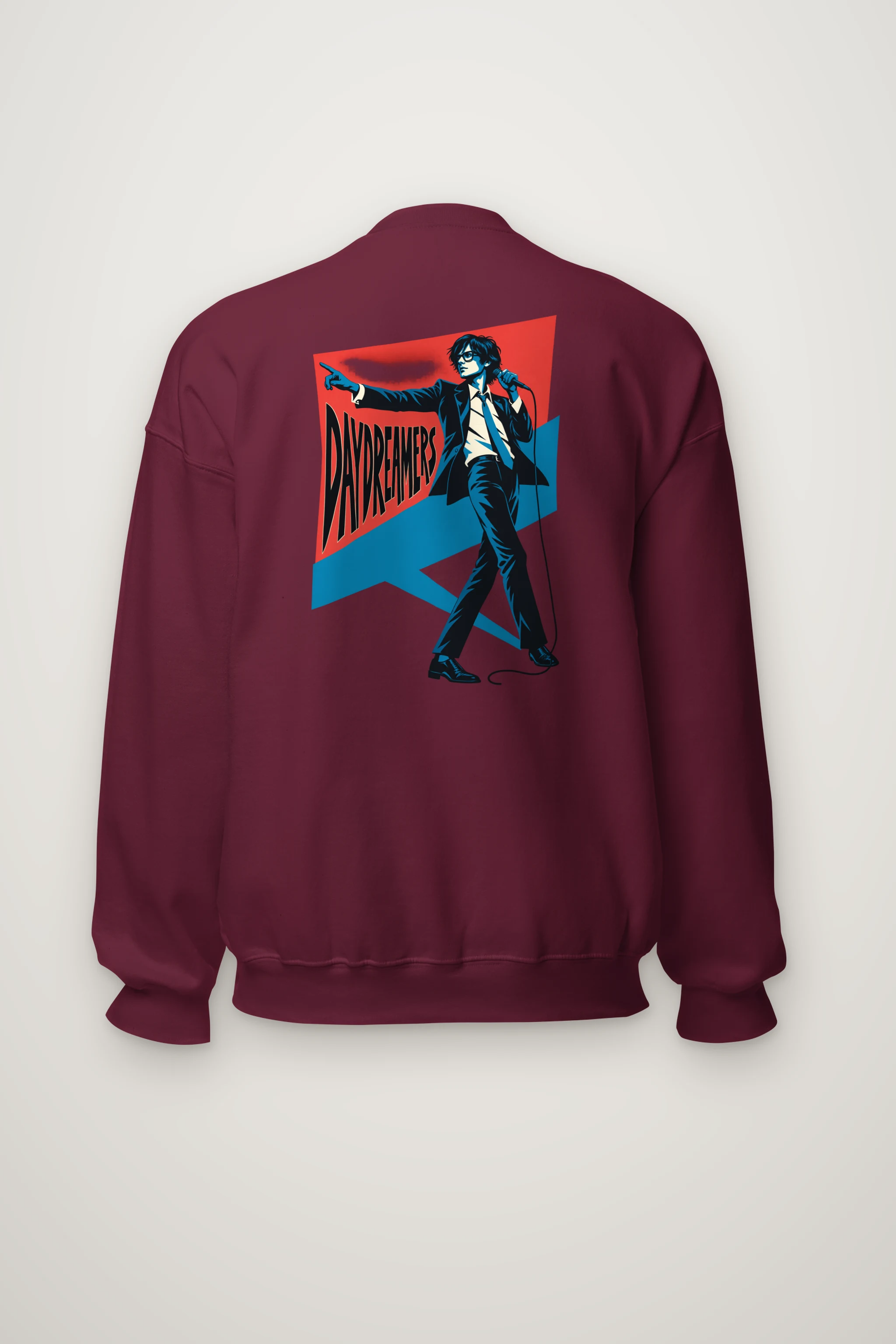 "Daydreamers Singer Poster" Heavy Blend Unisex Crewneck Sweatshirt