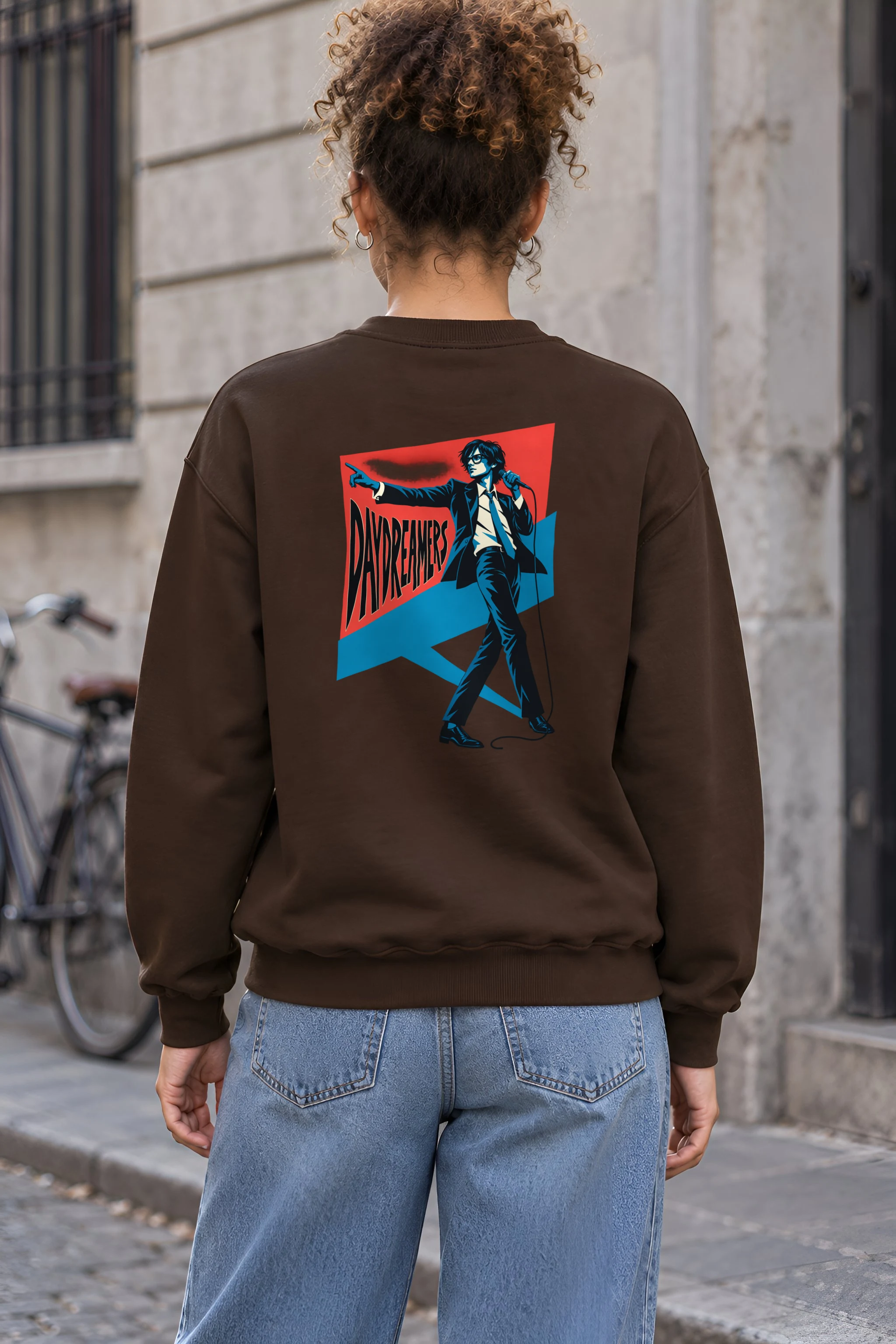 "Daydreamers Singer Poster" 1 Crewneck Sweatshirt