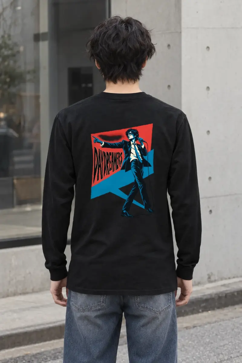 "Daydreamers Singer Poster" Unisex Longsleeve T-shirt