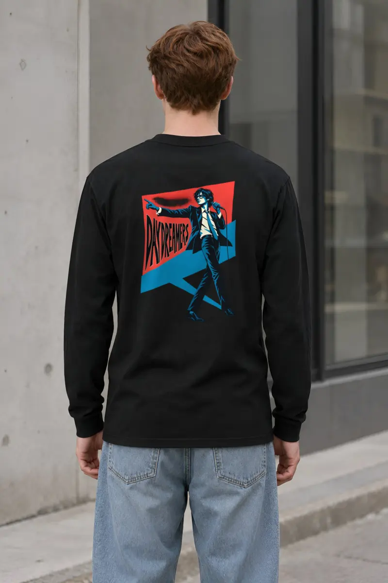 "Daydreamers Singer Poster" Unisex Longsleeve T-shirt