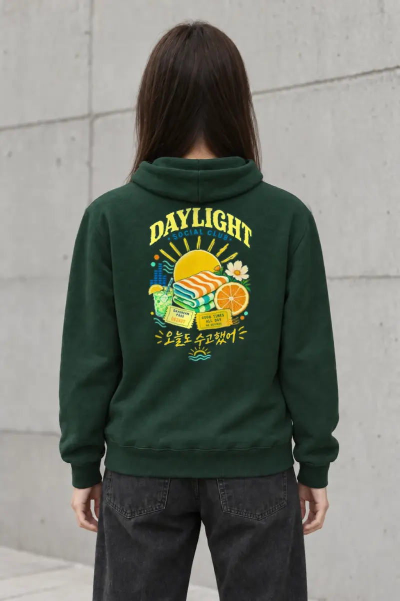 "Daylight Social Club" Heavy Blend Unisex Pullover Hoodie